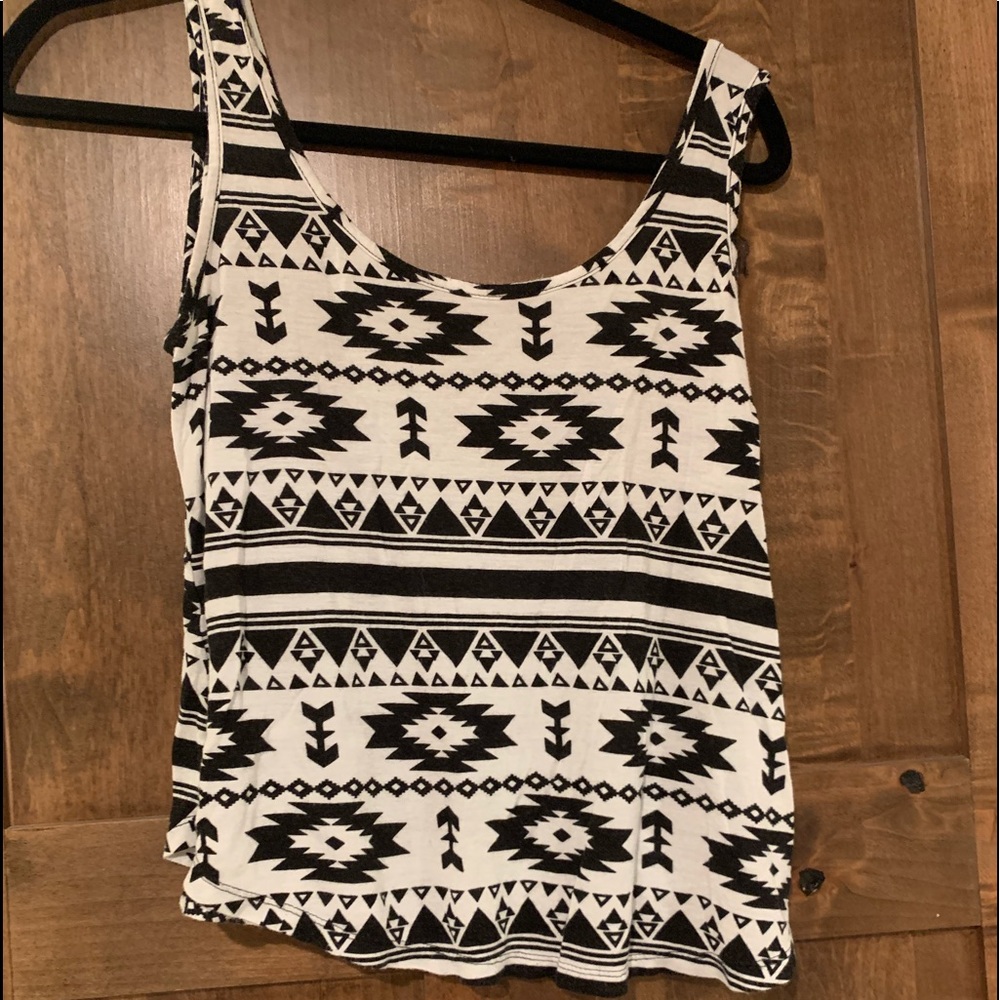Patterned tank top